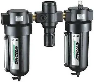 SPEEDAIRE 4ZM02 Filter/Regulator/Lubricator, 5 to 150 psi