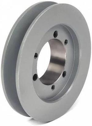 TB WOOD'S 3V3.351 1/2" to 1-1/4" Quick Detachable Bushed Bore 1 Groove 3.35" OD