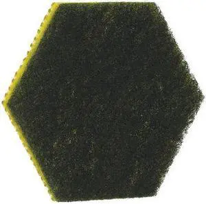 SCOTCH-BRITE 96Hex Scouring Pad,5-3/4" L x 5" W,Yellow,PK15