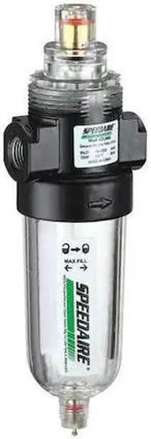 SPEEDAIRE 4ZL56 Air Line Lubricator,1/8In,10 cfm,150 psi