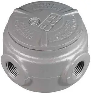 APPLETON ELECTRIC GRJS50 Conduit Outlet Body,Iron,XAT