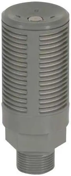 DAYTON 22A608 Pump Muffler,40 Micron,3/4 In NPT In.