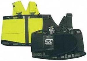 Ok-1 Back Support,Open Mesh,Black,2XL HAWA OK-250S-2X