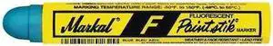 MARKAL 82835 Paint Crayon, Large Tip, Fluorescent Blue Color Family, 12 PK