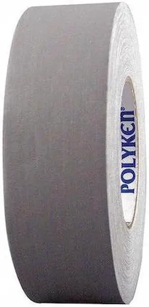 POLYKEN 510 Gaffers Tape,11.5 mil,72mm x 50m,Gray