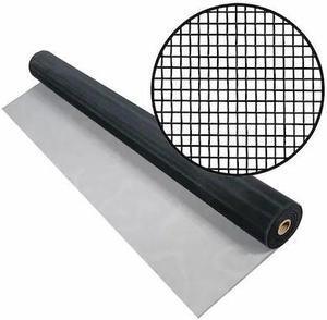 PHIFER 3001222 Door and Window Screen, Aluminum, 24 in W, 100 ft L, 0.01 in