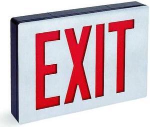 LITHONIA LIGHTING LE S 1 R   EL N SD ACUITY LITHONIA Cast Aluminum LED Exit