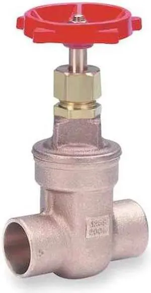 MILWAUKEE VALVE 115 1 Gate Valve,Class 125,1 In.,Solder