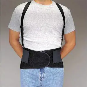 Economy Back Support Belt, Medium, Black 717602