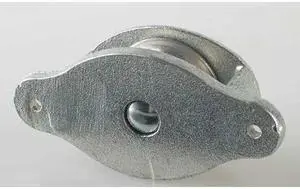 PEERLESS 3-000-15-86- Cheek Block, Fibrous Rope, 1/4 in Max Cable Size,
