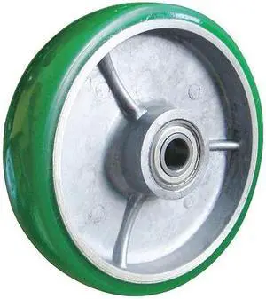 ZORO SELECT 2RZE8 Caster Wheel,1250 lb.,8 D x 2 In.