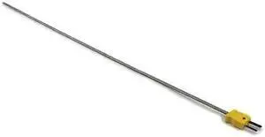 DAYTON 36GK78 Thermocouple Probe,Type K,18in L,22 AWG