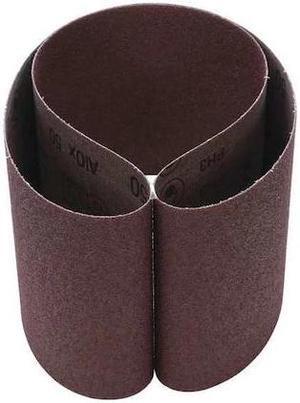 3M 7000118864 Sanding Belt, 6 in W, 48 in L, Coated, Aluminum Oxide, 50 Grit,