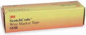 3M SDR-0-9 Wire Marker Refill,Printed,Slf-Adhes,PK10
