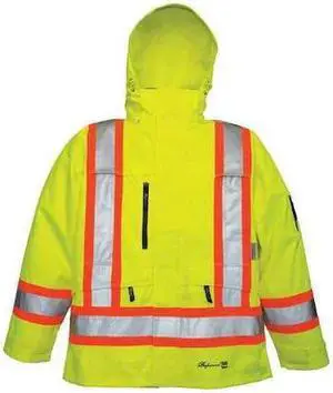VIKING 3930JG-L Viking ProfTHOR W/B 300D Safety Jkt Green