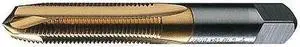 GREENFIELD THREADING 357682 Spiral Point Tap, 7/16"-14, Plug, UNC, 3 Flutes, TiN