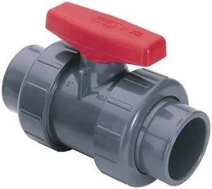 SPEARS 3629-012 1-1/4" Socket x FNPT PVC Ball Valve Inline