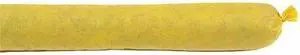 SPILLTECH YSO410 Sorbent Sock, 8 gal, 3 in x 48 in, Biohazard Liquids, Yellow,