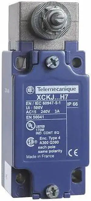 TELEMECANIQUE SENSORS ZCKJ404H7 2NC/2NO Heavy Duty Limit Switch Rotary Head IP