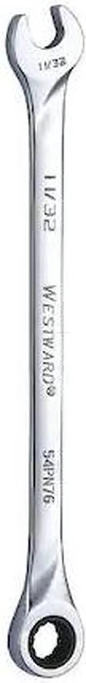WESTWARD 54PN76 Wrench,Combination/Extra Long,SAE,11/32