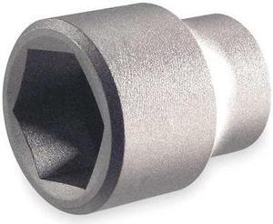 AMPCO SAFETY TOOLS SS-1/2D1 1/2 in Drive, 1" SAE Socket, 6 Points,  Almn Brz,