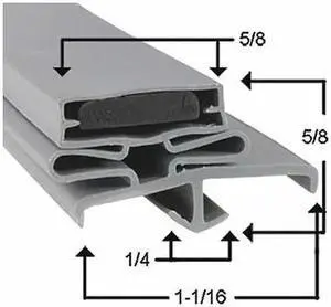 TRAULSEN 9501 Door Gasket,23-1/2" x 59-1/2"