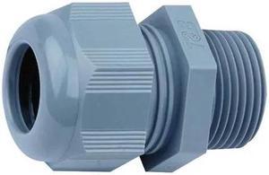 ABB CC-NPT-12-G Liquid Tight Connector,1/2 in.,Cord,Gray