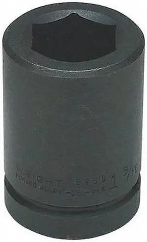 WRIGHT TOOL 89112 1" Drive, 3-1/2" Size, SAE Impact Socket, 6 Pts WRIGHT TOOL 89112 1" Drive, 3-1/2" Size, SAE Impact Socket, 6 Pts