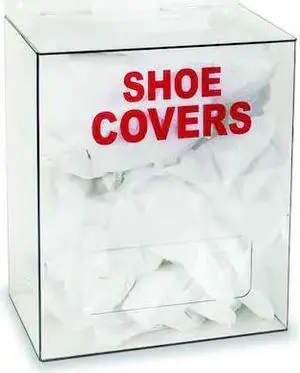 CONDOR 4GMT5 Protection Dispenser, PETG, Clear, 15 3/8 in