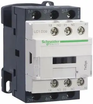 SCHNEIDER ELECTRIC LC1D12F7 IEC Magnetic Contactor, 1NC/1NO, 110V AC, 3 P,