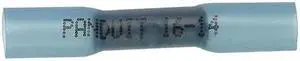 PANDUIT BSH14-Q Butt Splice Wire Connector, 14 AWG Max, Blue, Polyolefin