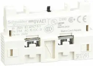 SCHNEIDER ELECTRIC GVAE1 Manual Starter Aux Contact 575Vac 1Amp I