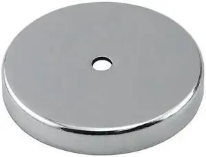 ZORO SELECT 10E853 Cup Magnet,Neodymium,160 lb. Pull