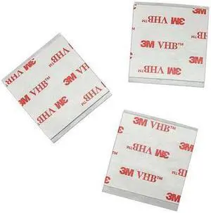 3M 4930 3M 4930 VHB Tape 1" x 1", White, 25 mil, 250PK