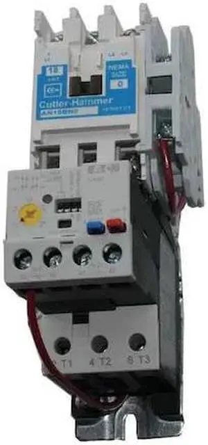 EATON AN19AN0E5E020 Nonreversing NEMA Magnetic Motor Starter, No Enclosure NEMA