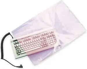 ZORO SELECT 2EWK9 Open Poly Bags, 4 mil, Pink, PK 1000