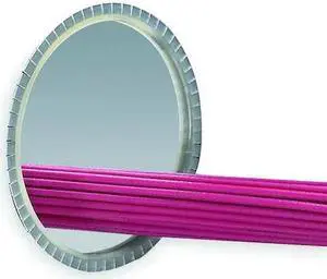 PANDUIT GEE99F-A-C Grommet Edging,Slotted,100 ft.,0.099 In.