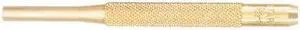STARRETT B565F Brass Drive Pin Punch,7/32 In Tip,4 In L