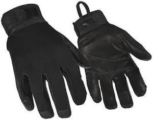 RINGERS GLOVES 532 Law Enforcement Gloves, Goatskin Leather Palm, 9 in Length,