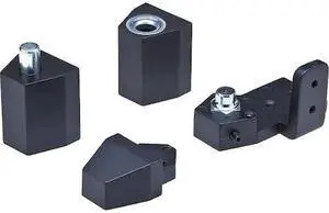 KABA ILCO IL-OP-10-LH-DU  FLUSH  SETS Pivot Hinge, Diecast Aluminum, Half