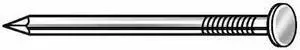 ZORO SELECT 4NER8 Common Nail,Galv,Flat,6d,PK840