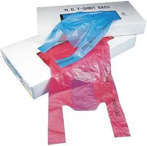 ZORO SELECT 5DUR0 T-Shirt Bags,Blue,23 In. L,PK1000