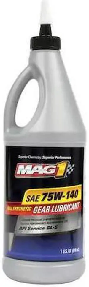 MAG 1 MAG00870 1 qt Gear Oil Bottle Amber