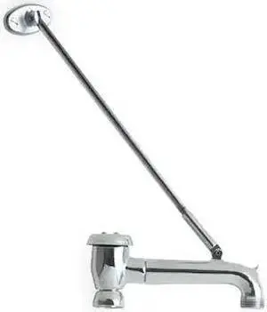 CHICAGO FAUCET 897-SJKCP Vacuum Breaker Spout, 3 1/2 In Length