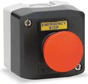 SCHNEIDER ELECTRIC XALD164H29H7 Push Buttn Cntrl Station,1NC,Mushrm Head
