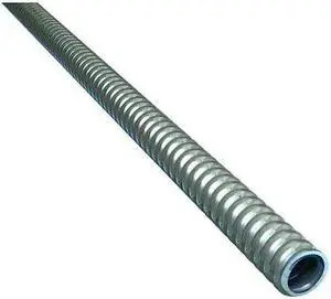 ZORO SELECT 5506-22-00 Flexible Metallic Conduit, 1-1/2 in Trade Size, 25 ft,