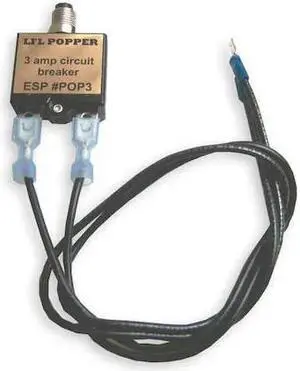 SUPCO POP5 5 Amp Circuit Breaker, Push Button