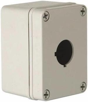 WIEGMANN HW-PN4X1PB Pushbutton Enclosure,4.34" H,30mm Hole