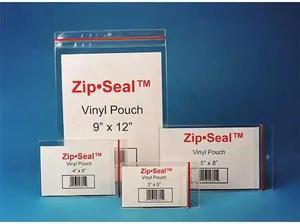 HOL-DEX ZSA-35 Zip Seal Pouch-Self Adh 3in.x 5in., PK25
