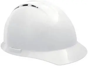 ERB SAFETY 19251 Hard Hat, Americana, Polyethylene, 4 Point Pinlock, Type 1,